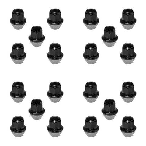 Ford Performance OE-Style Black Lug Nut Kit | 2015-2019 Ford Mustang (M-1012K-MB)