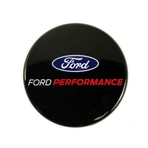 Ford Performance Black Center Cap w/ Ford Performance Logo | 15-19 Ford Mustang / 12-18 Focus (M-1096-FP3)