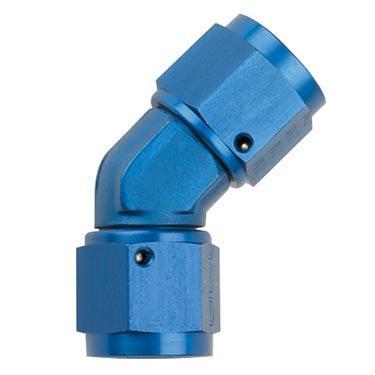 Fragola Aluminum -6AN Female 45 Degree Coupler Fitting (496206)