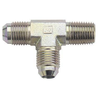Fragola Steel -3AN Tee with 1/8" NPT Male On The Run (582603)