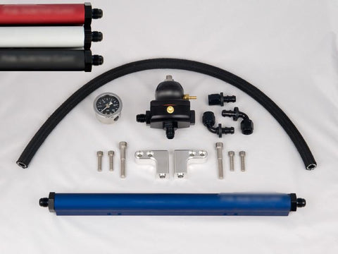 Fuel Injector Clinic Complete DSM Fuel Rail Kit with -6 AN Fittings / FKT DSM -6 - Modern Automotive Performance
