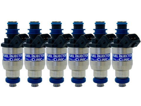 Fuel Injector Clinic 1800cc BlueMax Fuel Injector Set (Low-Z) | 1989-2002 Nissan Skyline RB26 (IS185-1800) - Modern Automotive Performance
