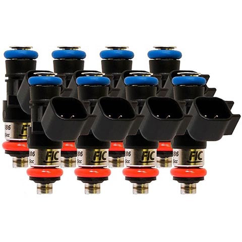 Fuel Injector Clinic 660cc Injector Set for LS3, LS7, L76, L92, and L99 Engines (High-Z) / IS303-0660H