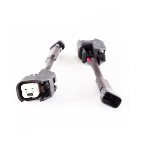 Fuel Injector Clinic Set of 8 US Car/EV6 Female to GM/Delphi Male Injector Plug Adaptors | Multiple GM Fitments (PADPUtoGM8)