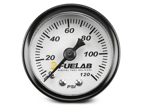 Fuelab 1.5inch Fuel Pressure Gauge (71501)