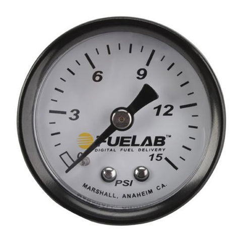 Fuelab 1.5inch Fuel Pressure Gauge (71501)