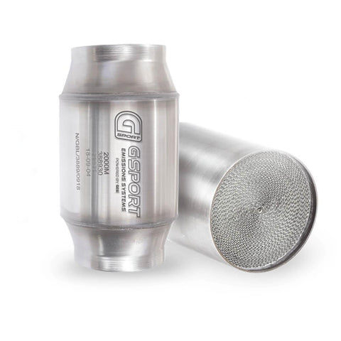 G-Sport High Output Catalytic Converter Core - 4" Body OD x 4" Length (50000)