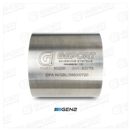 GESI G-Sport 400 CPSI GEN 2 EPA Compliant 4in x 4in High Output Substrate Only (50200)