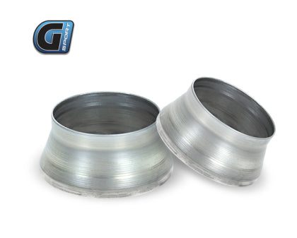 GESI G-Sport 6PK Inlet/Outlet Transition Cone 4in Body/Straight 2.5in Diameter (694025)