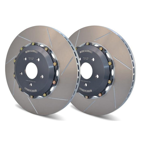 GiroDisc Rear Slotted Rotors | 2015-2021 Volkswagen Golf R Mk7 (A2-179)