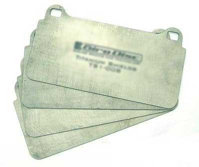 Girodisc Front Titanium Pad Shields (Evo) TS1-008 - Modern Automotive Performance
