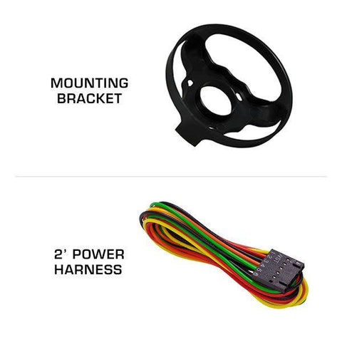 GlowShift White 7-Color 3-3/4" In-Dash Speedometer Gauge 0-220 KMH (GS-W717-KM)