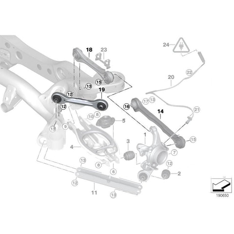 Godspeed Adjustable Toe Rear Lateral Links w/ Spherical Bearings | Multiple BMW Fitments (AK-137)
