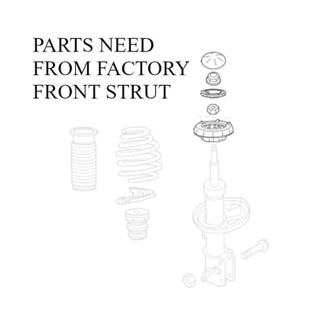 Godspeed MonoSS Coilovers | 2012-2020 Chevrolet Sonic T300 (MSS1090)