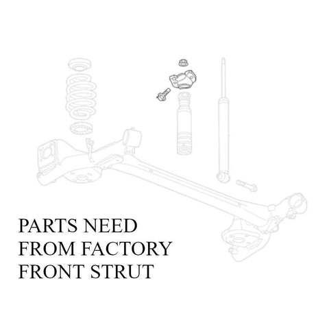 Godspeed MonoSS Coilovers | 2012-2020 Chevrolet Sonic T300 (MSS1090)