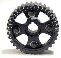 Golden Eagle Adjustable Cam Gear (Black) | 1992-2001 Honda Prelude H22 VTEC (GDC201-BB)
