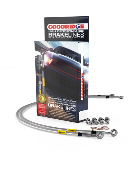 Goodridge SS Brake Lines | 2013-2017 Porsche Cayman/Boxster (37042)
