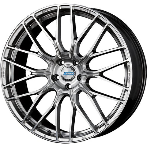 Gram Lights 57CNA Shining Silver w/Diamond Cut Machined Spoke Faces & Outer Lip Flange 20x9.5 | 5x120 (WGACAX36WSA)