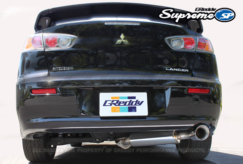 GReddy Supreme SP Exhaust System | 2008-2011 Mitsubishi Lancer GTS (10138200)