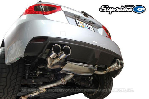 GReddy Supreme SP Cat Back Exhaust | 2009-2014 Subaru STI Hatchback (10168200)