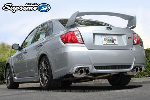 GReddy Supreme SP Cat Back Exhaust | 2011-2014 Subaru STI Sedan (10168201)