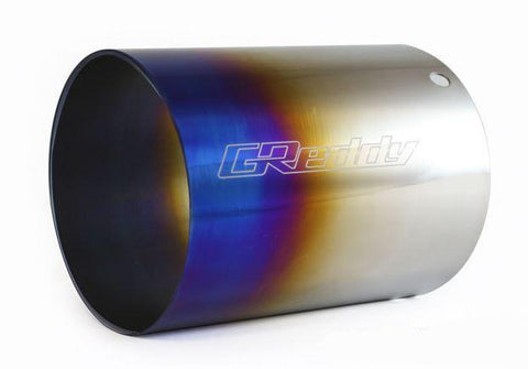 GReddy Revolution RS Titanium Exhaust Tip - 115mm Diameter/150mm Length (11001146)