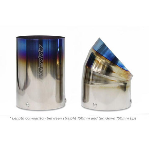 GReddy RS 105mm Dia x 150mm L Titanium Turndown Tip (11001154)