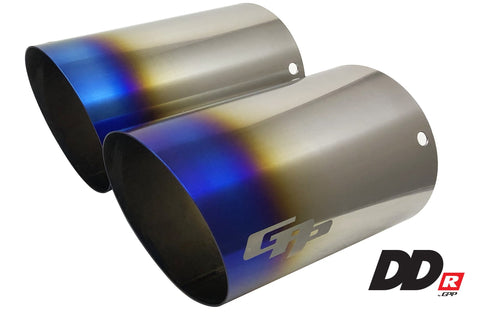 GReddy DD-R Burnt Titanium Tips | Universal  (11002602)