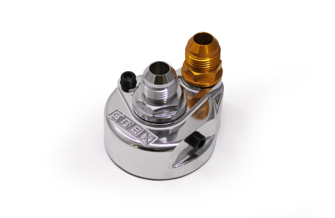 GReddy Oil Cooler Block Type-F Assembly 3/4x16 AN10 | Universal  (12401131)