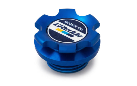 GReddy Type-B Oil Filler Cap 33.7 - Blue | Multiple Mazda Fitments  (13901504)