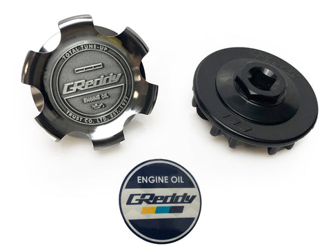 GReddy Type-B Oil Filler Cap - Chrome | Multiple Subaru Fitments  (13901526)