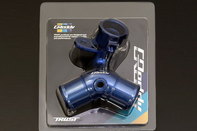 パーツ GReddy Water Temp Adapter 86/BRZ RADIATOR HOSE ADAPTER WATER TEMP FRS/BRZ - BLUE - (16401690)