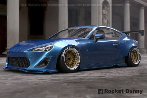 GReddy Full GReddy X Rocket Bunny Wide Body Aero Kit without GT Wing | 2013-2016 Scion FR-S  (17010223)