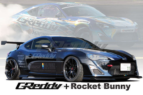 GReddy Full GReddy X Rocket Bunny Wide Body Aero Kit w/ GT Wing | 2013-2016 Scion FR-S  (17010224)