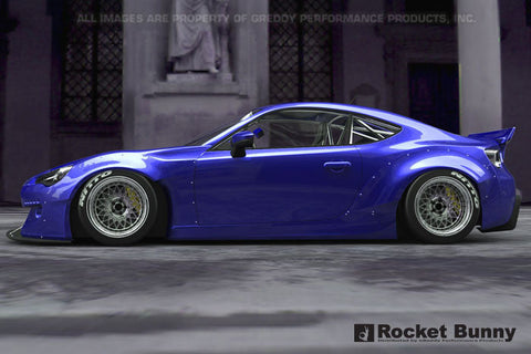 GReddy Version 2 GReddy X Rocket Bunny Aero Rear Fenders Only | 2013-2016 Scion FR-S  (17010235)