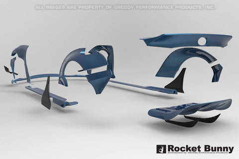 GReddy Pandem Rocket Bunny Side Skirts | 2015+ Lexus RC F  (17010262)