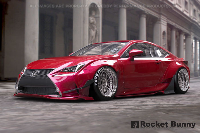 GReddy Rocket Bunny Rear Fenders | 2015-2025 Lexus RC F (17010265