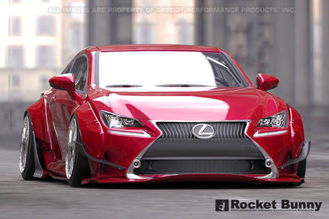 GReddy Rocket Bunny Front Canards | 2015+ Lexus RC F  (17010266)