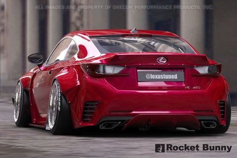 GReddy Rocket Bunny Side Canards | 2015+ Lexus RC F  (17010267)