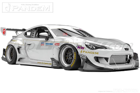 GReddy Pandem Full Wide Body Aero Kit V3.5 w/o Wings | 2013-2021 Subaru BRZ  (17010288)