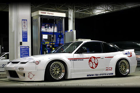 GReddy Full Rocket Bunny 180SX/240SX F,S,R Aero Kit V1 | 1989-1993 Nissan 240SX  (17020212)