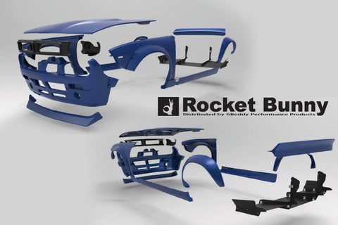 GReddy Pandem Rocket Bunny V2 Front Lip | 1995-1998 Nissan 240SX  (17020301)