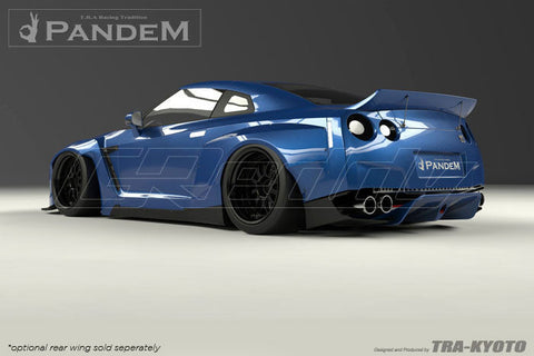 GReddy Pandem Aero Front Fenders Only | 2009-2021 Nissan GTR  (17020605)