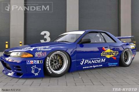 GReddy Pandem V1.5 Full Kit w/o Wing | 1989-1994 Nissan Skyline GTR  (17020629)