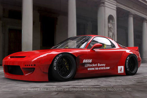 GReddy Rocket Bunny Full Wide-Body Aero Kit Ver. 2 | 1993-1995 Mazda RX-7  (17040206)