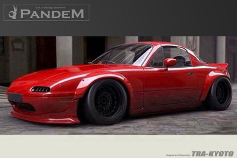GReddy Pandem Rocket Bunny Wide Body Front Over-Fenders | 1989-1997 Mazda Miata  (17040222)