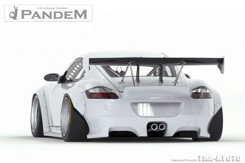 GReddy Pandem RB V2 Side Skirts  | 2009-2012 Porsche Cayman  (17090524)