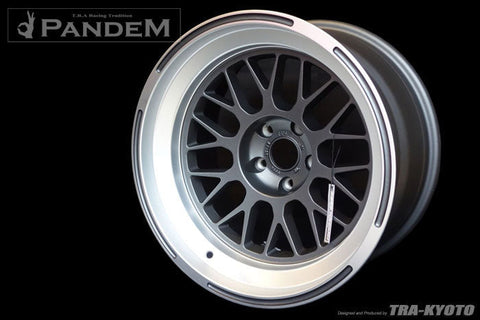 GReddy Pandem 6666 Wheels 18x9.5 -30 5-114.3 Gunmetal | Universal  (66895304G)