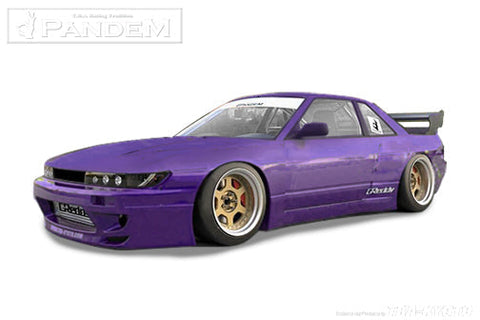 GReddy Headlights Pandem Full Wide-Body Aero Kit w/o GT Wing | 1989-1994 Nissan 240SX  (66920280)