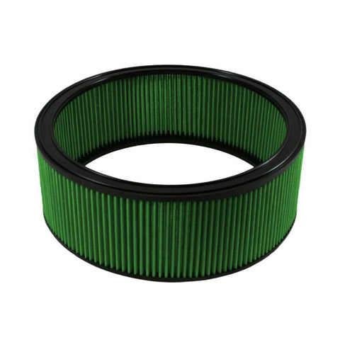 Green Filter Round Air Filter - 14.00" OD / 12.00" ID / 5.00" Height (2071)